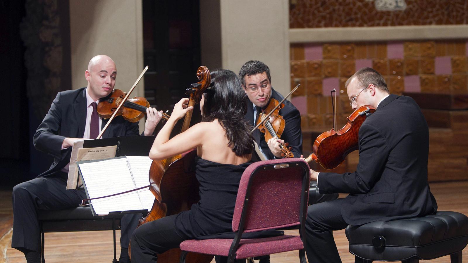 El Quartet Quiroga en una imatge del 2011 / JORDI PIZARRO
