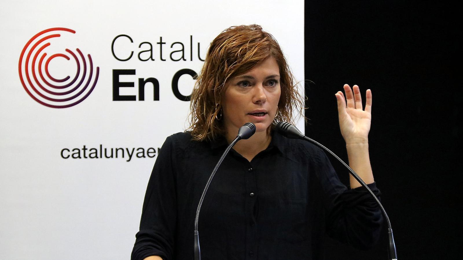 La portaveu parlamentària de Catalunya en Comú - Podem, Elisenda Alamany / ACN