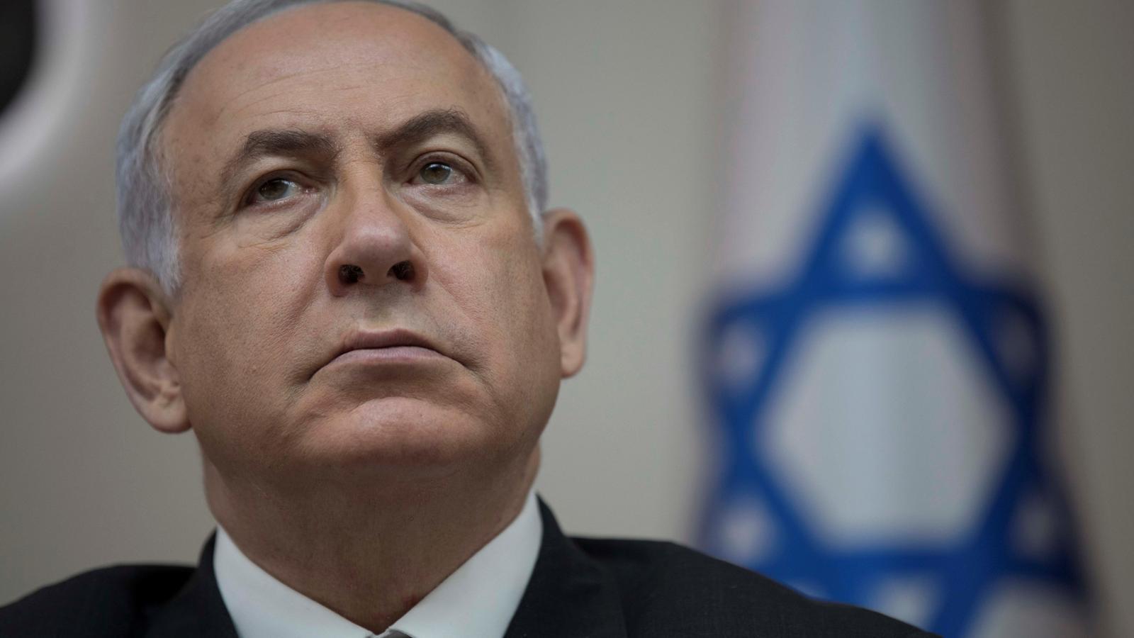 Benjamin Netanyahu en una imatge del passat 3 de setembre, durant una reuniÃ³ del seu gabinet / ABIR SULTAN / EFE