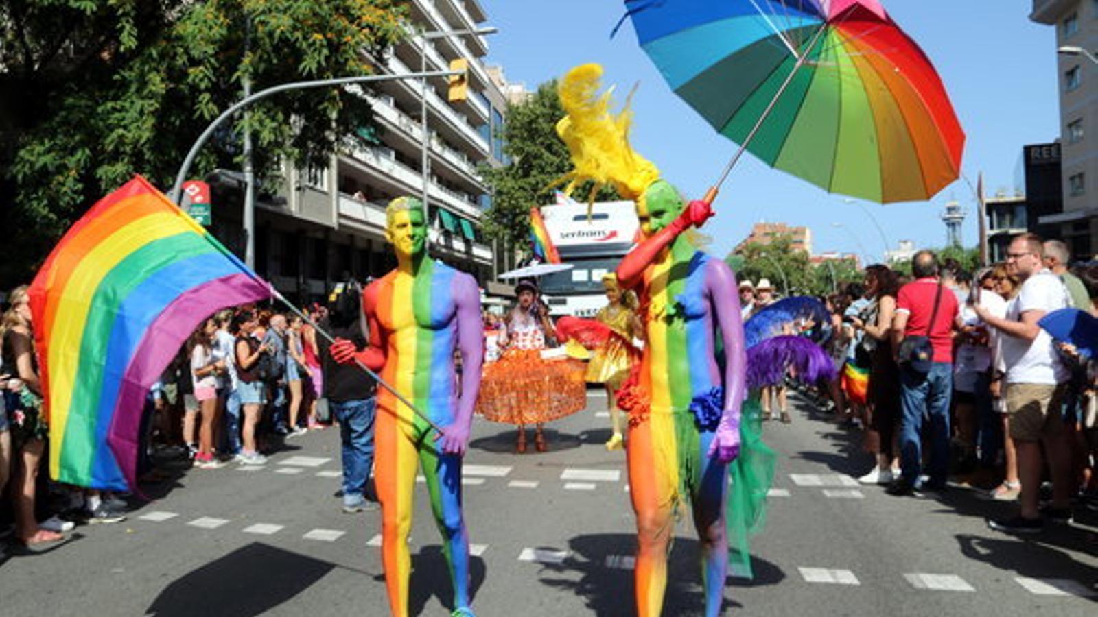 El Pride esclata un cop més a Barcelona amb la mirada posada en els