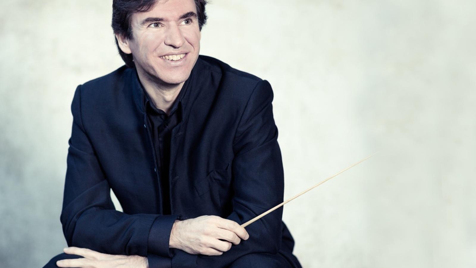 Xavier Puig és el nou director de l'Orquestra Simfònica del Vallès / RICARDO RIOS