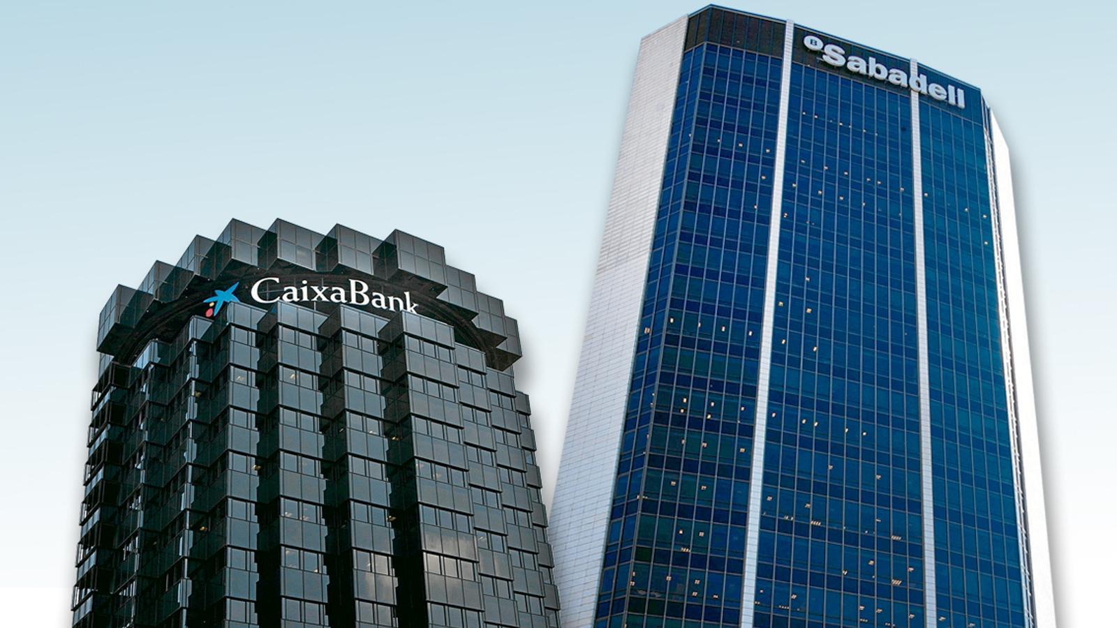 Los dos principales bancos catalanes sufrieron una fuga de depósitos multimillonaria