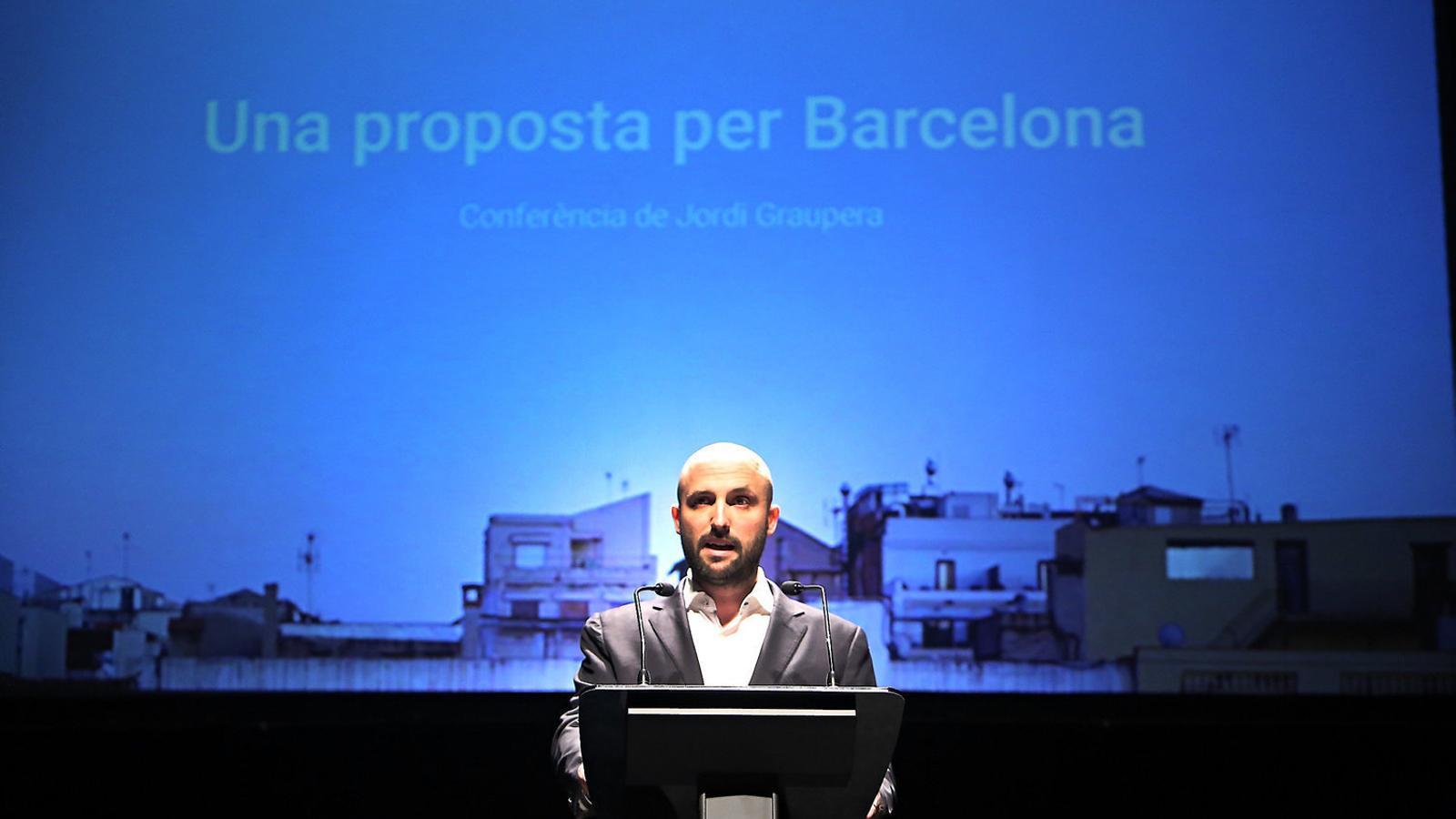 Graupera arrasa i es converteix en el candidat per Barcelona de la llista independent que promou l'ANC