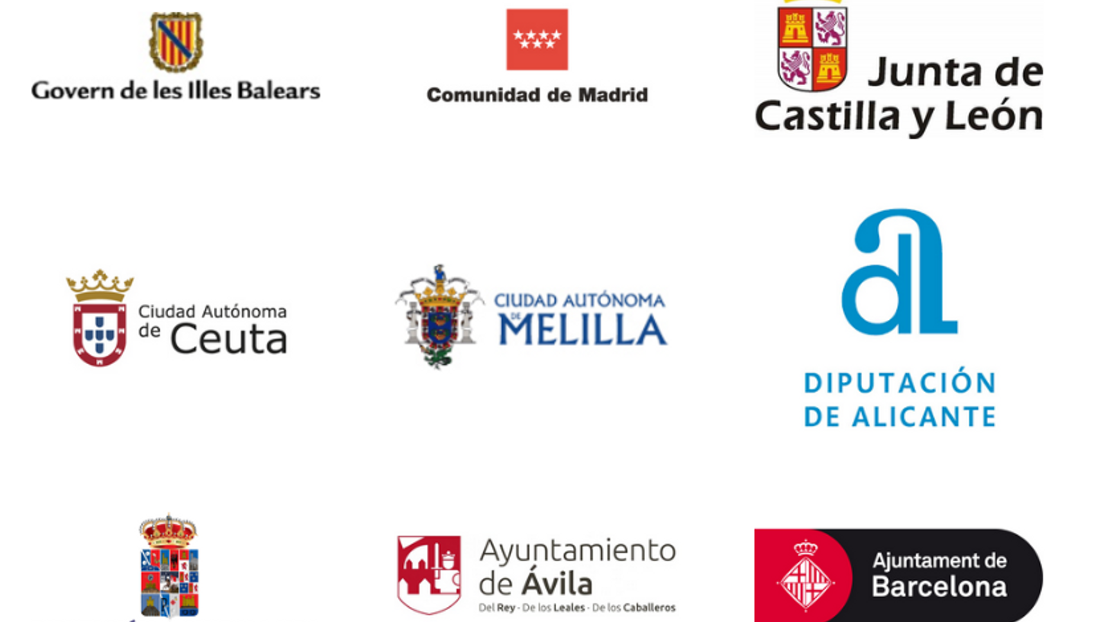 El logo de l'Ajuntament de Barcelona al web d'Espanya Global