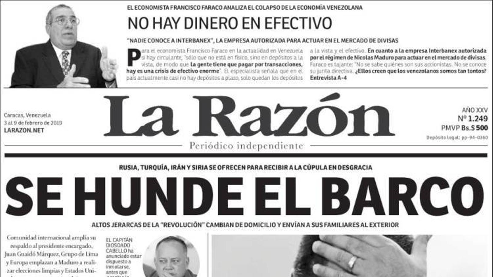 Guaidó guanya la batalla dels diaris a Veneçuela