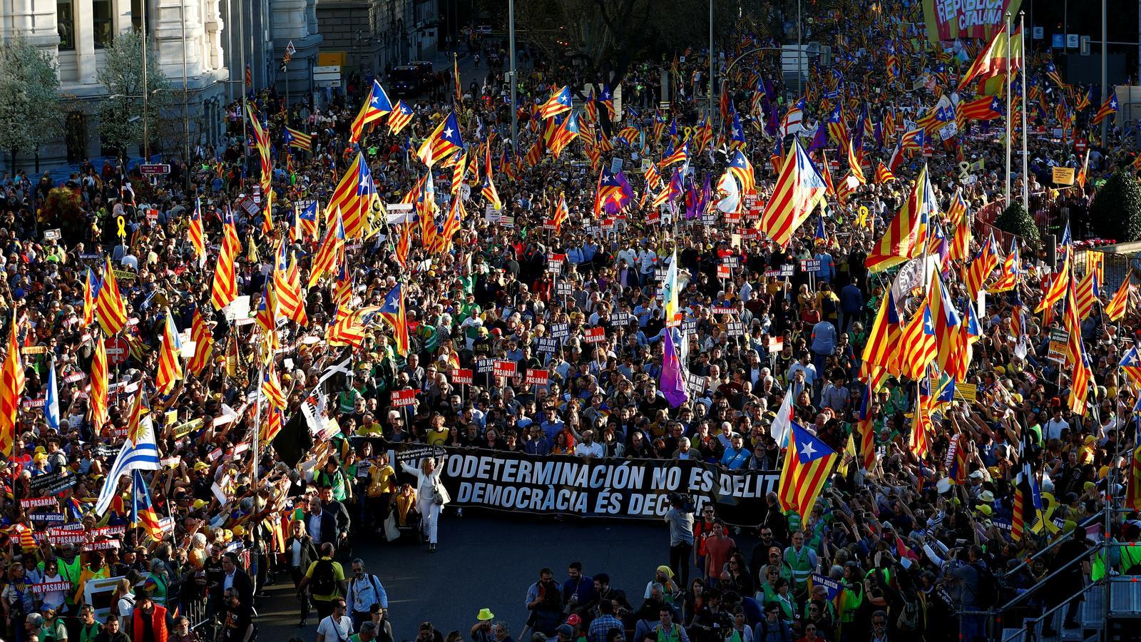 TV3 emetrà el 13 d'abril el programa compensatori per la manifestació sobiranista de Madrid