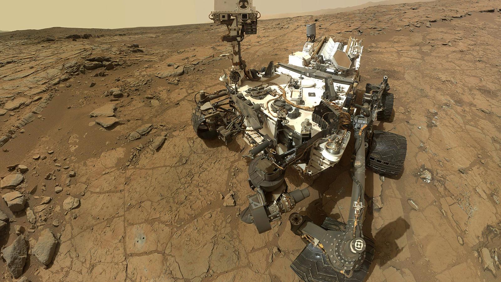 Mart serà un dels noms destacats de l'exploració espacial d'aquesta dècada. / Mars rover celebrates / HANDOUT