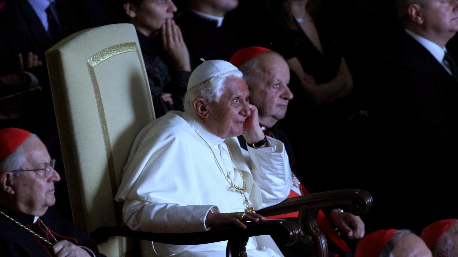 El papa Benet XVI, en una imatge d'arxiu / Franco Origlia / GETTY IMAGES