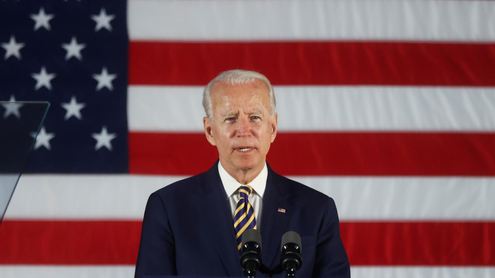 L'exvicepresident i candidat demòcrata a les eleccions presidencials del 2020, Joe Biden