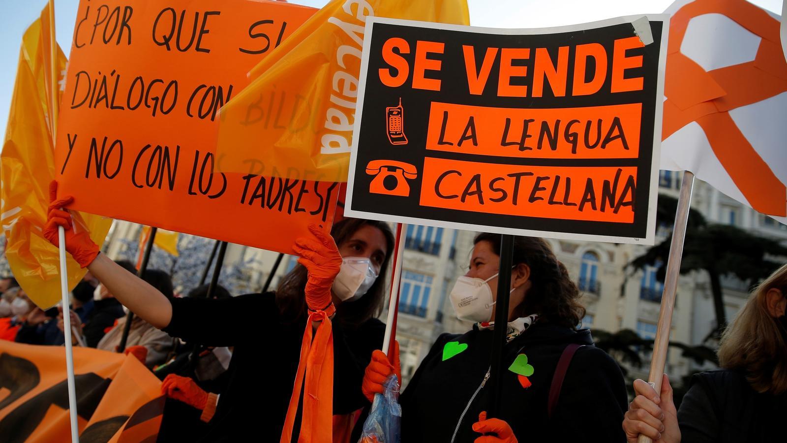 El Congrés enterra la llei Wert dividit pel català i l'escola concertada